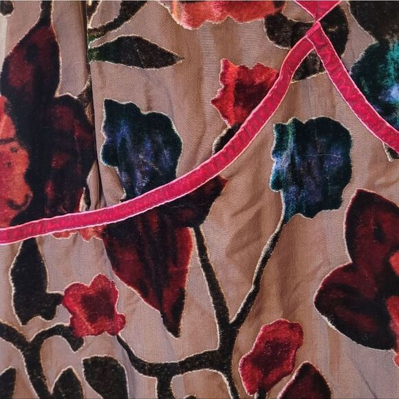 Vintage Y2K Target Mossimo Deadstock Floral Velvet Cami Tank Top Size 22W NWT - Picture 5 of 7